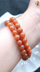 Natural Red Jadeite A-Grade Bracelet