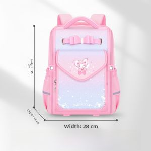 New 2025 Elementary School Backpack Lightweight Spine Protection for Girls Reduces Burden Childrens Bag Portable School Bag