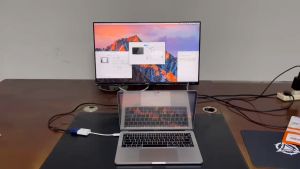 USB-C to VGA Adapter Cable: A High-Quality Video Solution for Your MacBook & Other Devices