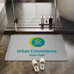 XICAITOU | Water Absorbing Anti-Slip Bath Mat for Hotels