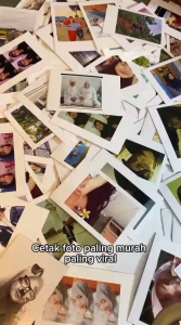 1 Hari Kirim - Cetak Foto Estetik Polaroid 2R — Ready 100 Foto | 1 Hari Jadi | Glossy Tebal | Free Ongkir!