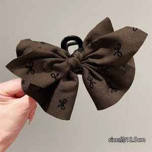 คลิปหนีบผมรูปฉลามไม่สมมาตรขนาดใหญ่ สีเทา กิ๊บตied สำหรับผู้หญิง 2025 ใหม่ เครื่องประดับผมที่ทำให้ผมดูหนาขึ้น