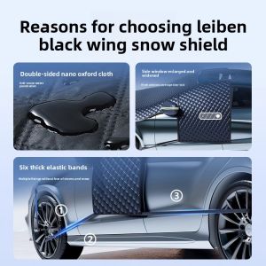 HELLOLEIBOO | Snow and Frost Protection Car Cover
