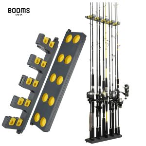 Booms Câu Cá WV4 Cần Câu Cá Giá TREO TƯỜNG Thẳng Đứng Cần Giá Lưu Được 10 Bộ Cần Câu Cá Giá Đỡ Lưu Trữ dụng Cụ 4 Màu