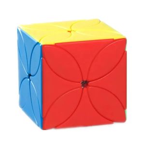 Moyu Meilong Strange-shape Magic Cube Four Leaf Clover / Polaris / Maple Leaves Magic Cube Profession Puzzle Education