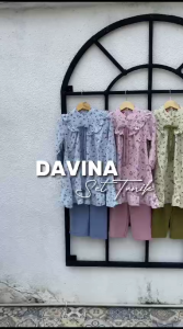 New Brisia set anak perempuan / setelan anak