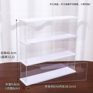 Acrylic Storage Box Display Stand Multi-Layer Organizer for Bruko Transformers Display Shelf Transparent Home Organization