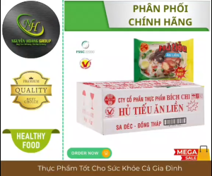 Thùng 30 Gói - Hủ Tiếu ĐẶC BIỆT Ăn Liền Gói 60gr