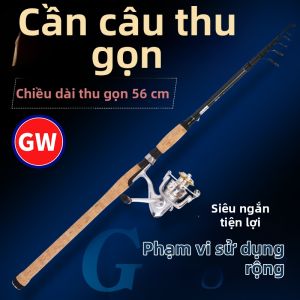 GW | Bộ Cán Cá Nhẹ Có Thể Gập