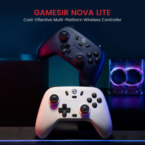 GameSir T4 Nova Lite Wireless Gamepad Game Controller for Switch Android IOS PC & Steam Games Hall Effect Stick