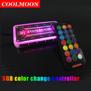 คอนโทรล RGB ตัวควบคุมสี LED 5A DC12V - รีโมตที่เหมาะสมสำหรับการควบคุมอัจฉริยะกับเครื่องปรับอัรกรรม