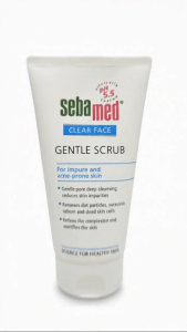 🌿💧 Sebamed Clear Face Gentle Scrub 150ml – Deep Clean & Smooth Skin!