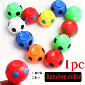 3D Printed Fidget Spinner Ball Press & Spin Stress Relief Toy Squeeze Deformable Fingertip Gyro Mini Portable Anxiety Relief Toy