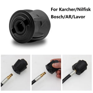 Pressure Washer Adapter M22 14mm Quick Connect Hose Connector for Karcher Lavor Nifisk AR Bosch Plastic