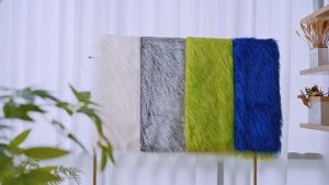 1.5 meter Kain Bulu Panjang Serbaguna Hiasi Pohon Natal Boneka DIY Long Fur Art Craft Roll Ribbon Strip