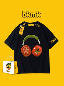 bkmk | Loose Fruit Printed Cotton T-shirt