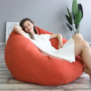 Removable Cover Fabric Lazy Sofa Bean Bag Recliner Chair for Living Room Balcony Tatami Bath Hotel Casual Soft Chair