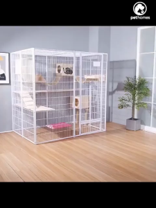 Besar Cat Cage Large XXL Dog Cat Cage DIY Cat Villa Cat House Pet Cage
