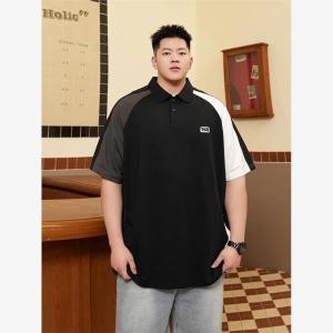 Áo Thun Polo Cổ Polo Tay Ngắn Dáng Rộng Mùa Hè Cho Nam Cỡ Lớn Chất Liệu Cotton Thoáng Khí Thời Trang Thường Ngày