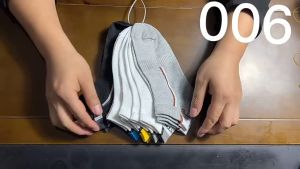 Wolf.id KK33 Kaos Kaki Olahraga Pendek Pria Wanita Polos Premium Lembut Ankle Socks Korea Kasual BISA COD