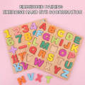 Department Store Toys For Kids Wooden Board Puzzle ABC Alphabet Digital Puzzle Wooden Toys Blocks Educational. 