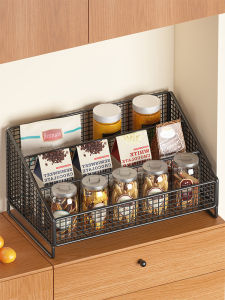 Space-saving Kitchen Corner Seasoning Organizer