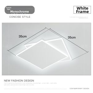 Geometric Design LED Ceiling Light