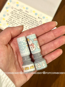 Popcornbobby Popcornbobby Original Design Sensory Monochrome Stamp Fried Dog Stamp Cute Childrens Stationery Account Book