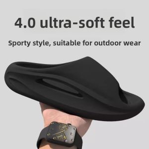 MONLEYTA | Mens Summer Home Indoor Anti-Slip Odor-Resistant Thick Bottom Slip-On Sports Slippers Comfortable Soft EVA Casual Flip Flops