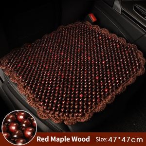 Summer Breathable Car Bead Seat Cushion Muzhu Car Seat Cushion Ventilation Chair Cushion and Cooling Pad Universal