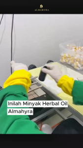 Minyak Almahyra Plus Bidara Minyak Balur Urut Pijat 100 ML