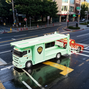 New 1:64 Scale Alloy Truck Compatible with Matchbox Diecast Car Models Childrens Toy Collectible Static Model Metal Vehicle