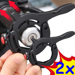 2Pcs Easy Grip Motorcycle Cruise Control Throttle Clamp Suitable Non-slip Abs Handlebar Grip Enhances Riding Safety and Comfort