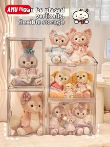AMU·PIGGY | Transparent Handmade Display Organizer for Plush Toys