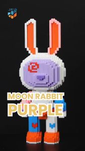 SMY Nano Block Moon Rabbit Edition: Mainan Edukatif & Puzzle Animasi 3D