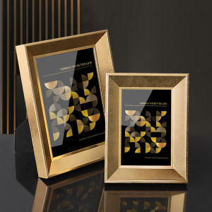 Luxurious Photo Frame Display Stand Simple Modern Living Room Decoration Nordic Style 6-Inch Resin Photo Display Tray