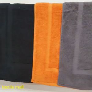 Bath Mat Hotel Floor Towel Bathroom Carpet 100% Pure Cotton Bath Mat Soft 50cm*80cm 300gms - Soft Touch