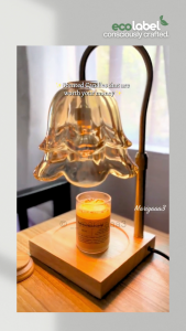Natural Beeswax Blend 3-Wick Candle Beeswax + Soy wax Coconut Oil Neem Oil & Essential Oils