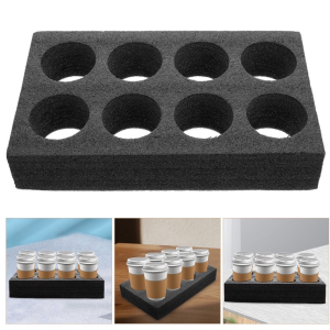Cup Carrier Holder Foam Cup Holder Disposable Take Out Mugs Beverage Milk Tea Coffee Mug Drink Packing