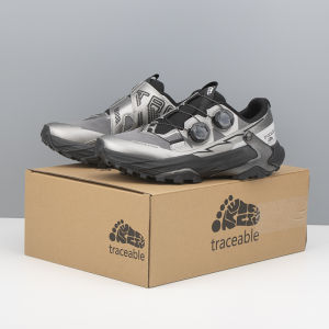 Traceable High-End Mens Hiking Shoes Double Rotating Buckle Anti-Slip Outdoor Sports Mountain Running Shoes All-Terrain