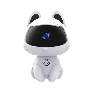 Wifi Camera Indoor V380 Animal Cat Shape HD 1080P Two-way Audio Smart Night Vision Baby Monitor Home Surveillance Cute Cam