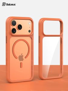 BALUEUS | For iPhone 17 Pro Max Ultra-thin Transparent All-around Protection Case Magnetic