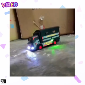 ID Mainan Anak Basuri Mini Truck Oleng POLISI JSP Kode T-05