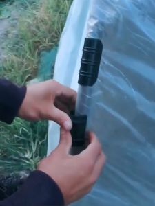 คลิปล็อคพลาสติ คลิปล็อค 50 ชิ้น ตัวล็อคพลาสติก คลิปล็อคโรงเรือน เส้นผ่านศูนย์กลาง 22 มม. ยาว 6 ซม คลิปล็อค