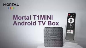 New Mortal T1 Mini RK3518 Smart TV Box Android 14 ATV TV Box 4K 60fps Wifi6 BT5.0 Voice Assistant Media Player Set Top Box