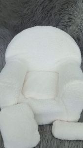 Kursi Properti Foto Bayi Newborn Sofa Mini Photografy Photoshoot Bahan Rapsur Bulu Korea Aesthetic