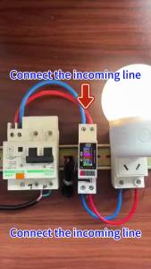 juan juan | 63A WiFi Tuya Smart Circuit Breaker Over Under Voltage Over Current Leakage Temperature Protection Energy Meter DIN Rail