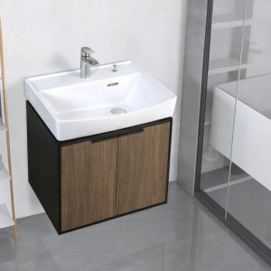 Wall-mounted Small Space Bathroom Vanity 60cm