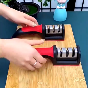 Knife Sharpener Tool Multi-Function 4Stages Type Quick Knife Sharpen Tungsten Steel To Restore And Polish Whetstone Chef Tool