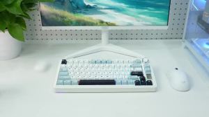 AULA | AULA S75 Pro Mechanical Keyboard 75% 80Keys Triple Mode Gasket Hot Swappable RGB TFT Display Knob 4000mAh Gaming Keyboard